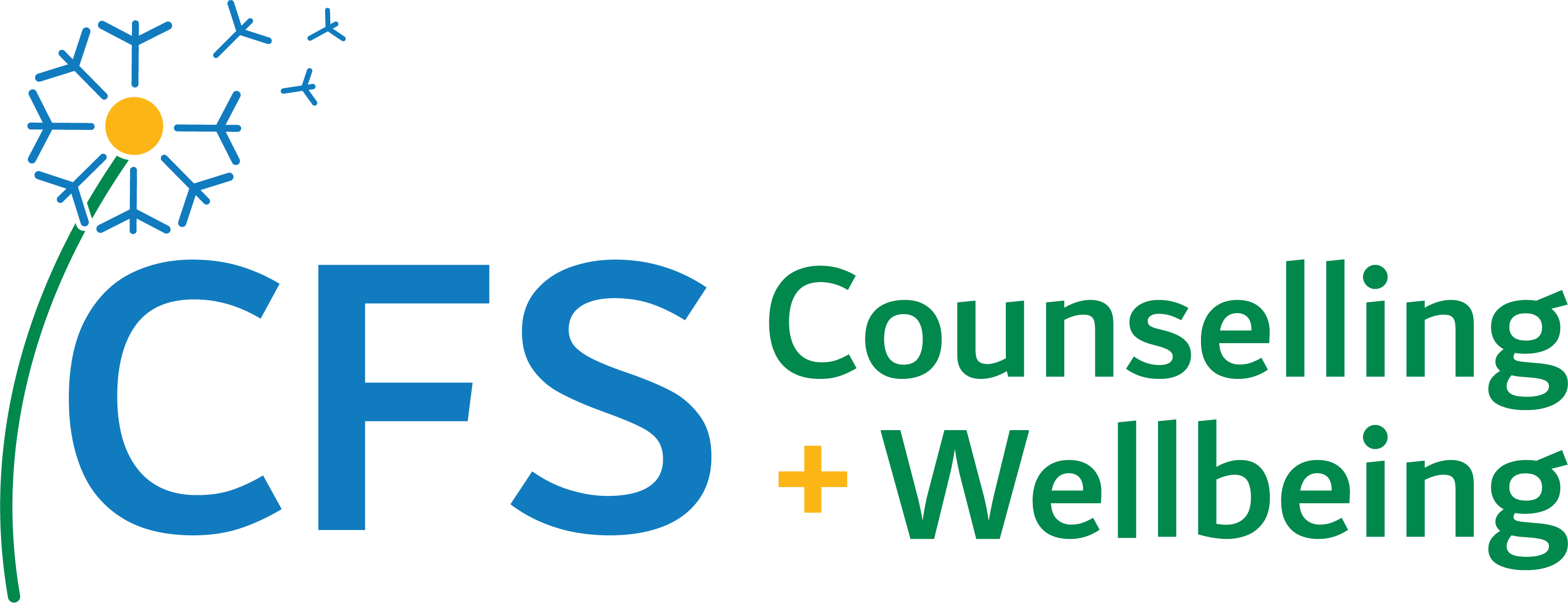 New CFS Logo_Horizontal_Colour CFS Counselling & Wellbeing Logo